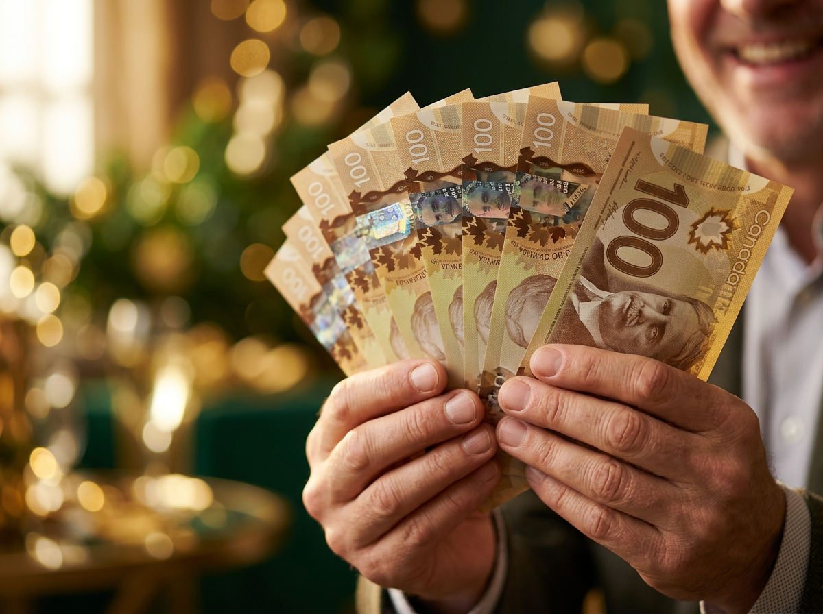 $1,000 CAD cash